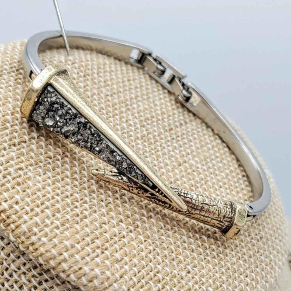 Chloe + Isabel Amulet Hinged Bangle Bracelet